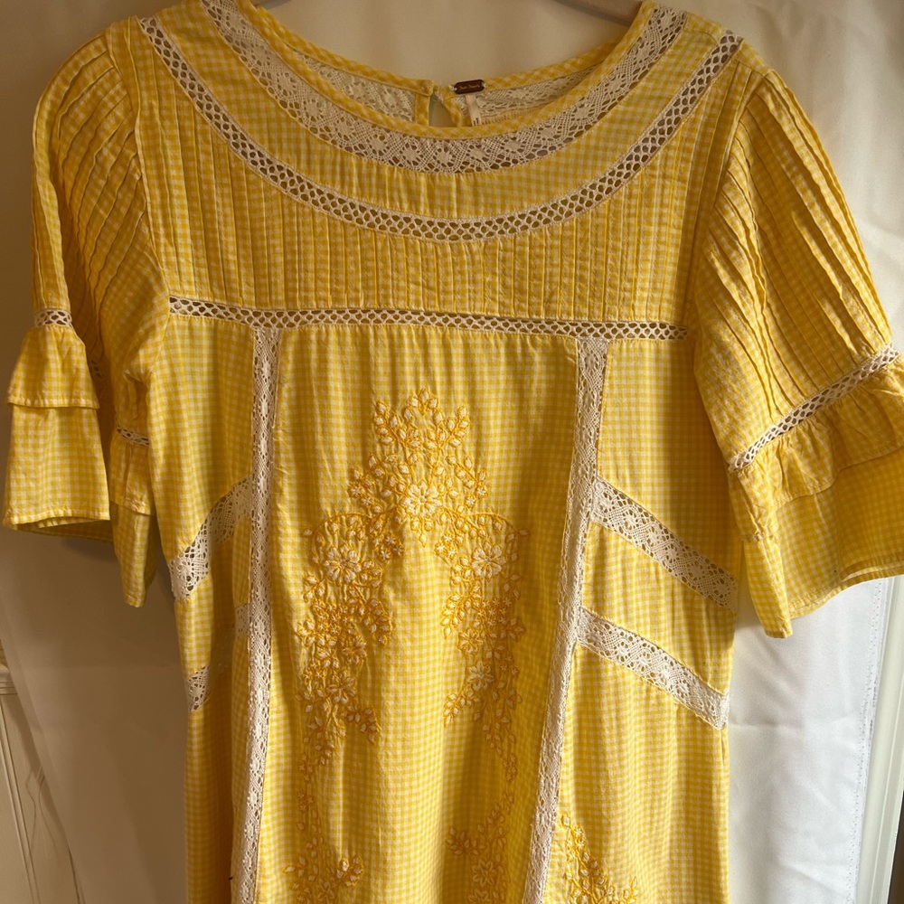 Free people plaid dress